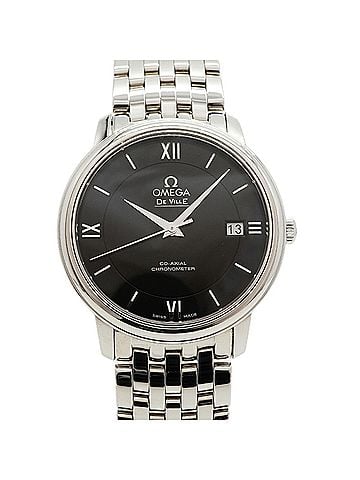 Omega Omega De Ville Prestige Co-Axial 424.10.37.20.01.001 Black Dial Men's Watch (view 1)