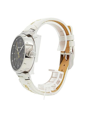 Louis Vuitton Louis Vuitton Tambour Monogram QA072Z Brown Dial Men's Watch (view 2)