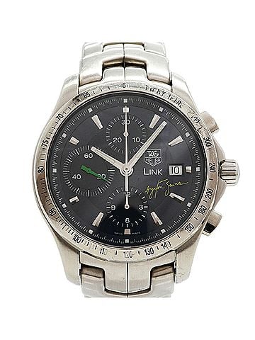 TAG Heuer TAG Heuer Link Ayrton Senna Limited Edition CJF2113 Blue Dial Men's Watch (view 1)