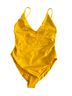 Left on Friday Yellow Gold One Piece Swimsuit Size XL (tall) - photo 1