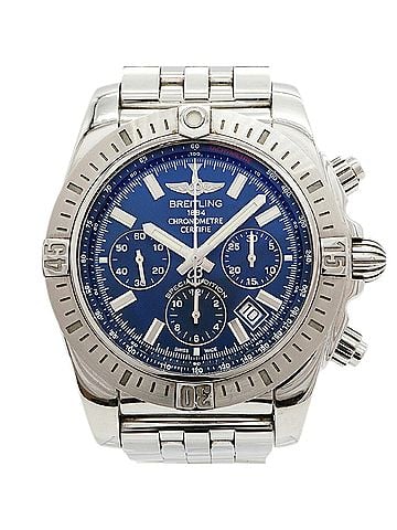 Breitling Breitling Chronomat 44 AB0115 Blue Dial Men's Watch (view 1)