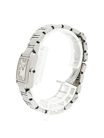 Cartier Cartier Tank Française SM W51008Q3 Ivory Dial Women's Watch (view 2)