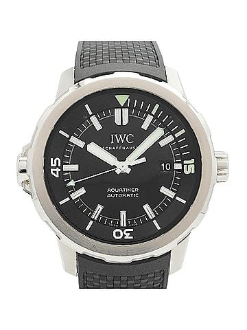 IWC Schaffhausen IWC Schaffhausen Aquatimer IW329002 Black Dial Men's Watch (view 1)