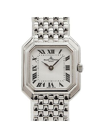 BAUME & MERCIER Baume &amp; Mercier 750 WG 18259 White Dial Women's Watch (view 1)