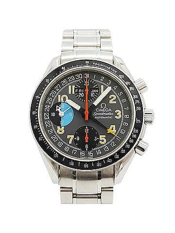 Omega Omega Speedmaster Mark 40 AM PM Triple Calendar 3520.53 Gray Dial Men's Watch (view 1)