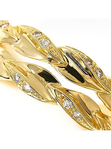 Unbranded 18K (18-karat) Yellow Gold Ring with 0.06ct Diamond, Total Weight 3.7g, Jewelry (view 2)