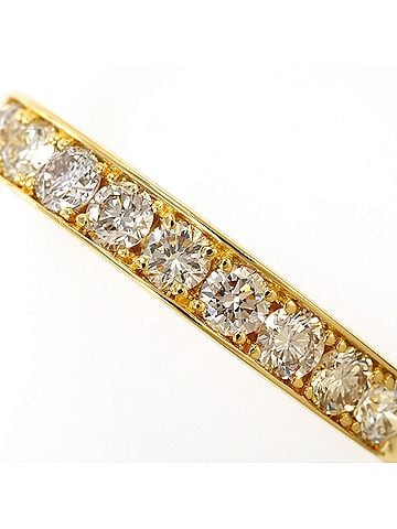 Unbranded 18K (18-karat) Yellow Gold Ring with 0.50ct Diamond, Total Weight 2.5g, Jewelry (view 2)