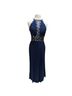Morgan & Co. 95% Polyester 5% Spandex 20% Polyester 5% Spandex 100% Polyester Solid Blue Cocktail Dress Size 7 - photo 1