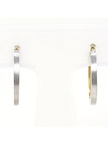 Unbranded K14 14K YG Yellow Gold Earrings, Total Weight 2.5g, Jewelry (view 1)