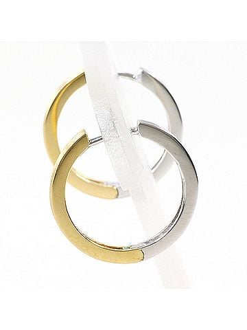Unbranded K14 14K YG Yellow Gold Earrings, Total Weight 2.5g, Jewelry (view 2)