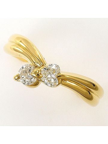 Unbranded 18K (18-karat) Yellow Gold Ring with 0.40ct Diamond, Total Weight 3.9g, Jewelry (view 1)