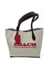 Coach 100% Leather White Black Red Leather Tote One size - photo 1