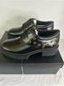 Coach 100% Leather Black Gold Heels Size 7 1/2 - photo 9