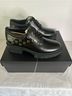 Coach 100% Leather Black Gold Heels Size 7 1/2 - photo 4