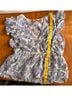 Oliphant 100% Cotton Floral Multi Color Short Sleeve Blouse Size M - photo 7