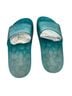 Coach 100% Rubber Blue Sandals Size 6 - photo 2