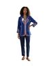 Bob Mackie 100% Cotton Blue Jacket Size L - photo 1
