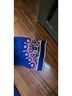 Bob Mackie 100% Cotton Blue Jacket Size L - photo 3
