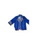 Bob Mackie 100% Cotton Blue Jacket Size L - photo 2