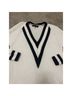 Rag & Bone 100% Cotton White Black Pullover Sweater Size S - photo 6