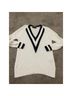 Rag & Bone 100% Cotton White Black Pullover Sweater Size S - photo 5