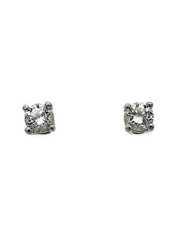 Tiffany & Co. Tiffany &amp; Co. Solitaire Earrings, 1PD (One Diamond), Platinum 950, Ladies' P3214023 (view 1)
