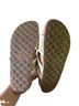 Sam Edelman Tan White Sandals Size 7 1/2 - photo 2