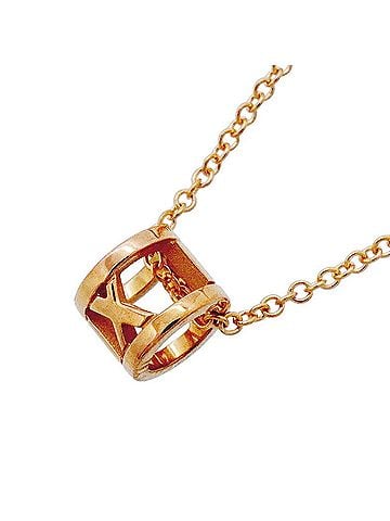 Tiffany & Co. Tiffany &amp; Co. Atlas Mini Necklace, 18K Pink Gold, Women's, P3176822 (view 1)