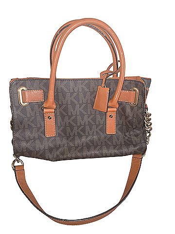 Michael Kors Leather Satchel (view 2)