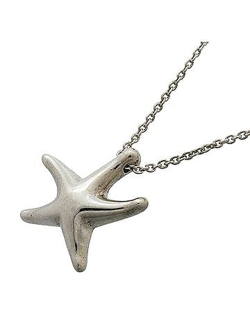 Tiffany & Co. Tiffany &amp; Co. Starfish Necklace, Sterling Silver 925, Women's, P3171653 (view 1)