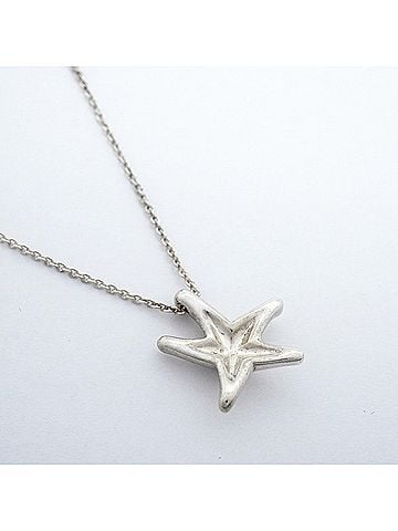 Tiffany & Co. Tiffany &amp; Co. Starfish Necklace, Sterling Silver 925, Women's, P3171653 (view 2)
