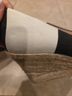 J.Crew Stripes Black White Tan Wedges Size 8 1/2 - photo 8