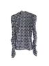 Maeve Graphic Black White Long Sleeve T-Shirt Size S - photo 2