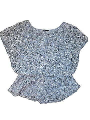 Alex Evenings Short Sleeve Blouse (view 1)