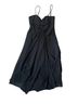 David's Bridal 100% Polyester 100% Polyester Black Cocktail Dress Size 6 - photo 1