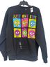 Disney Graphic Black Multi Color Sweatshirt Size M - photo 1