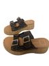 Dolce Vita Black Brown Tan Sandals Size 7 1/2 - photo 2