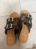 Dolce Vita Black Brown Tan Sandals Size 7 1/2 - photo 3