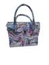 Brahmin Purple Leather Tote One size - photo 1