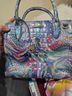 Brahmin Purple Leather Tote One size - photo 6