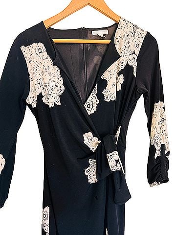 New York & Company wrap dress Casual Dress (view 1)