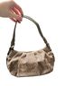 Vera Wang Print Tan Gold Shoulder Bag One size - photo 2