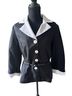 Sweet Stripes Black White Blazer Size 10 - photo 1