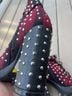 Gianni Bini Red Black Ankle Boots Size 9 - photo 6