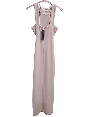 Bebe Bebe Choker neck maxi Cocktail Dress (view 2)
