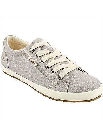 Taos Women's Star Sneaker in Grey (view 2)