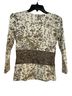 BCBGMAXAZRIA Floral Multi Color Long Sleeve Blouse Size S - photo 2