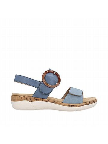 Remonte Women's Jocelyn Strap Sandals in Blue (view 1)
