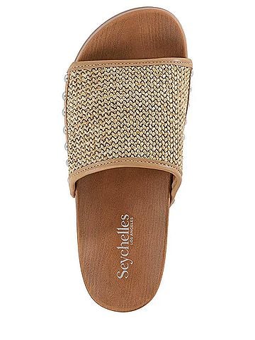 Seychelles Women's Fantasy Sandal in Raffia Tan (view 2)