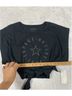 L Space Black Short Sleeve Blouse Size XS - photo 5